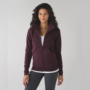 Lululemon Women’s Cozy Cuddle Up Full Zip Jacket in Purple Size 6
